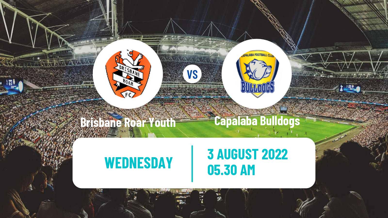 Soccer Australian NPL Queensland Brisbane Roar Youth - Capalaba