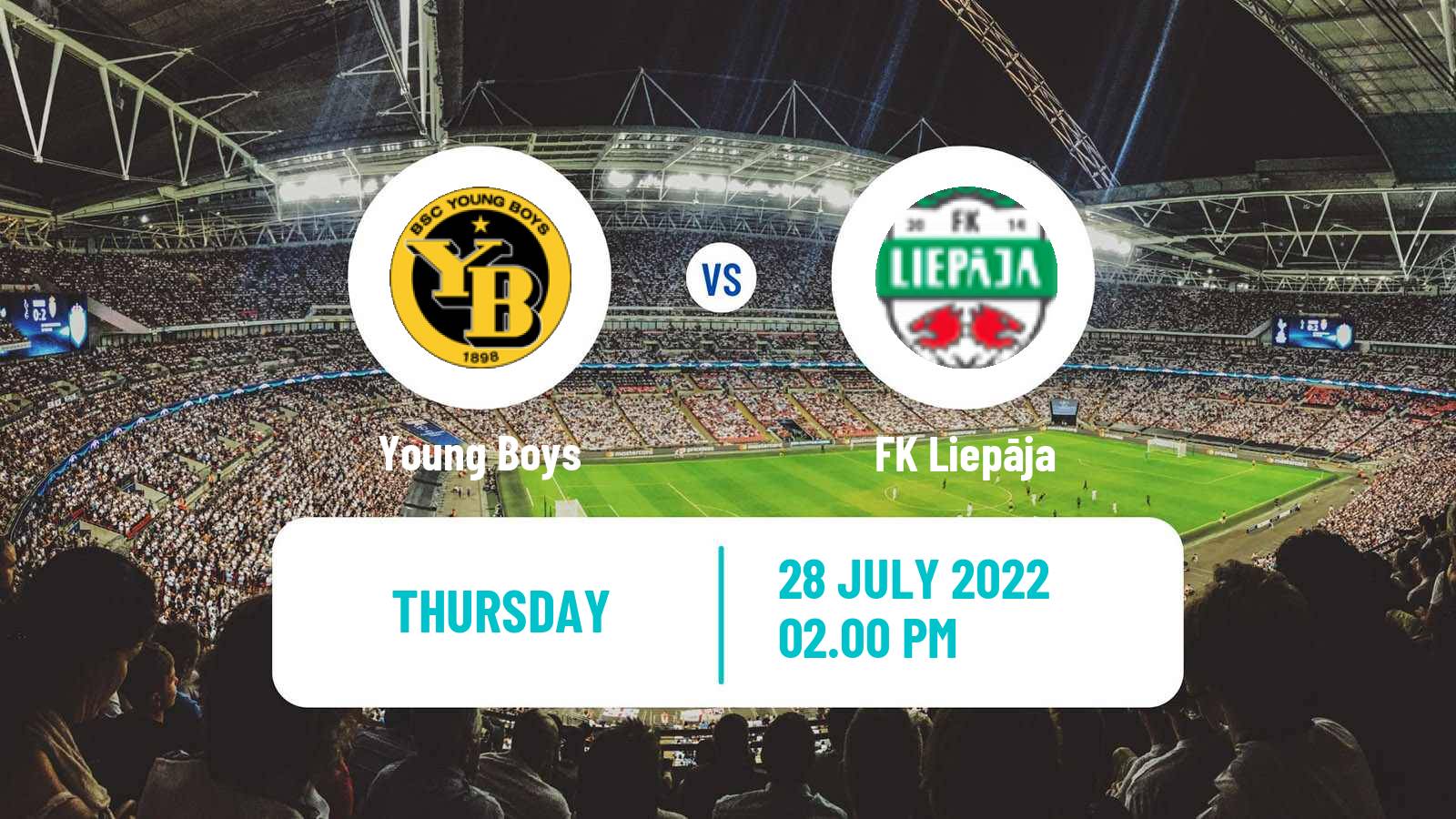 Soccer UEFA Europa Conference League Young Boys - Liepāja