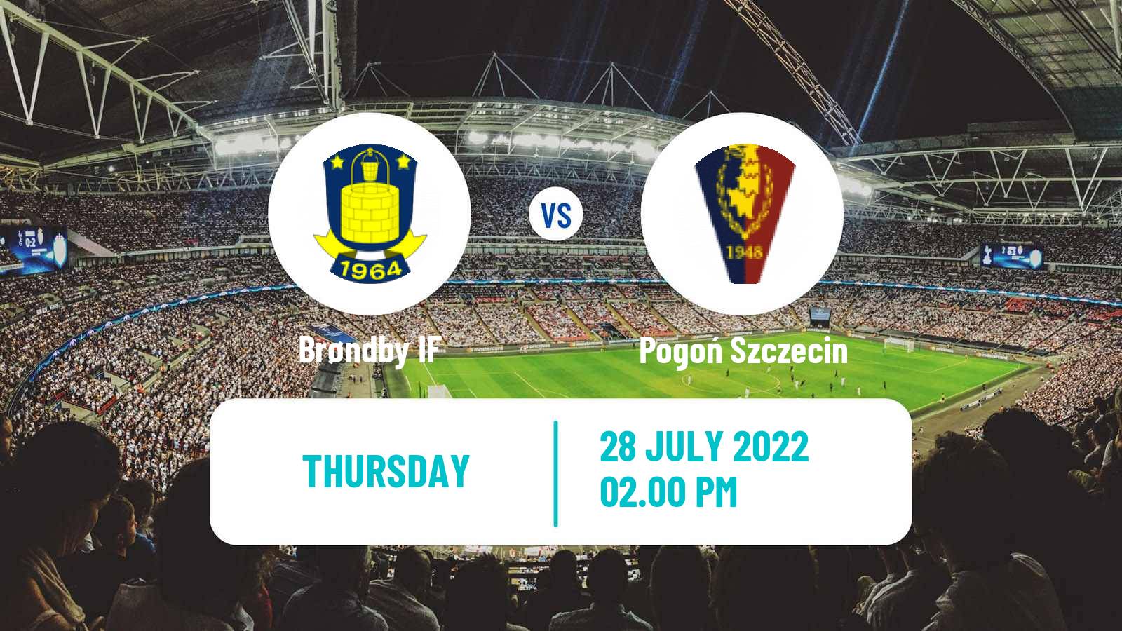 Soccer UEFA Europa Conference League Brøndby - Pogoń Szczecin