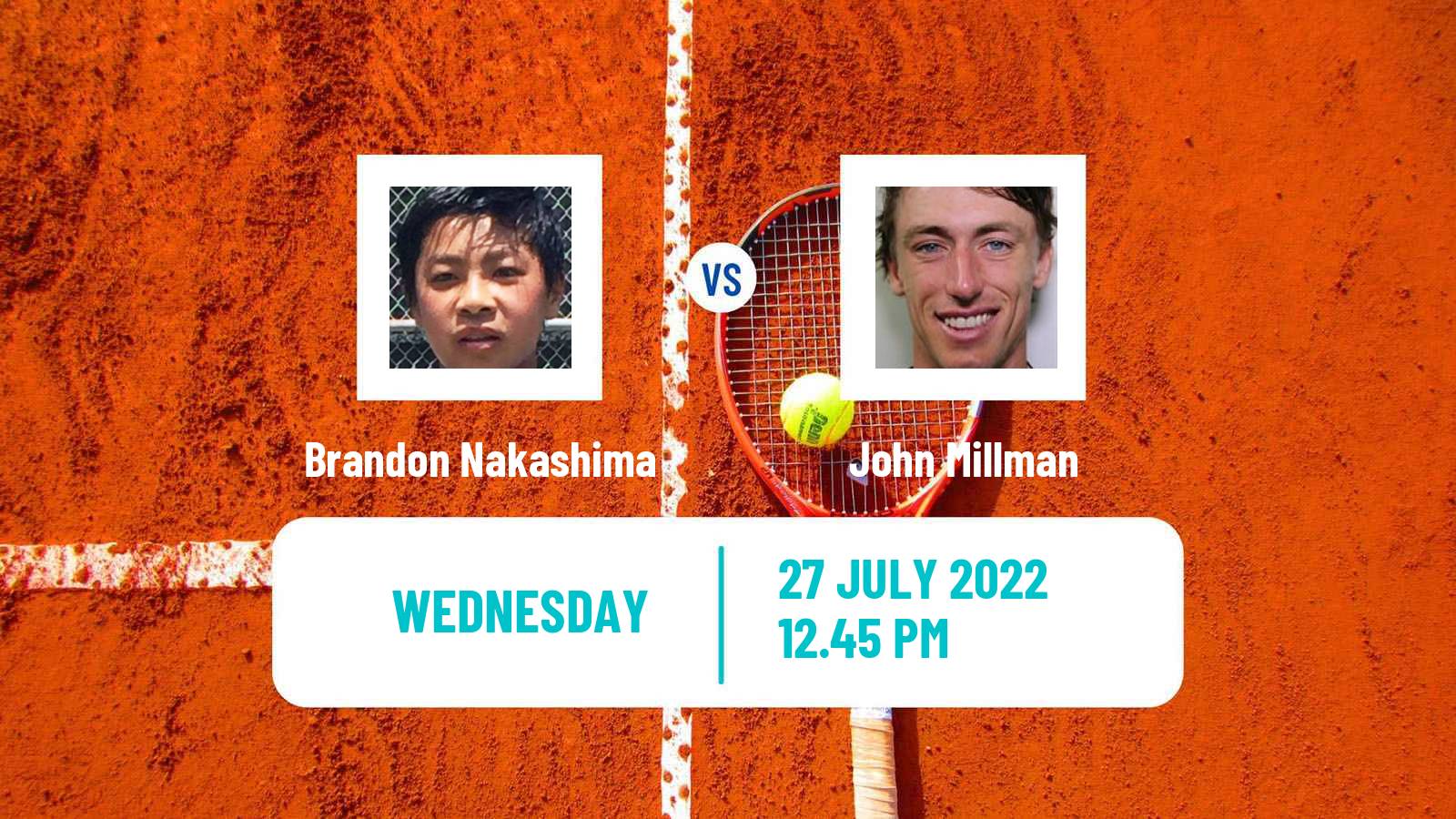 Tennis ATP Atlanta Brandon Nakashima - John Millman