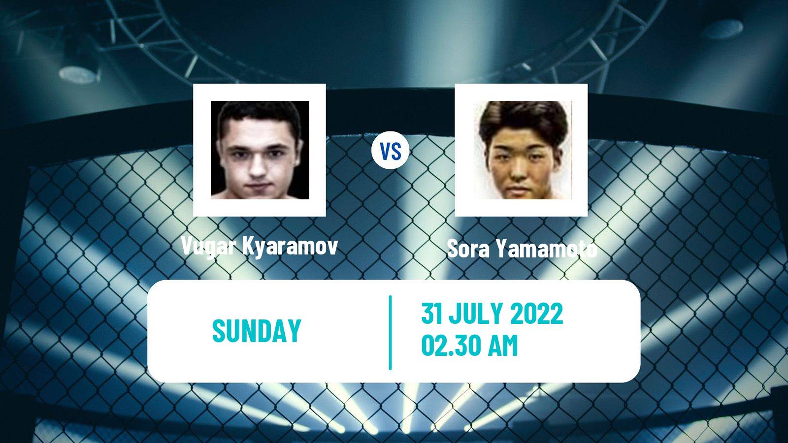 MMA MMA Vugar Kyaramov - Sora Yamamoto