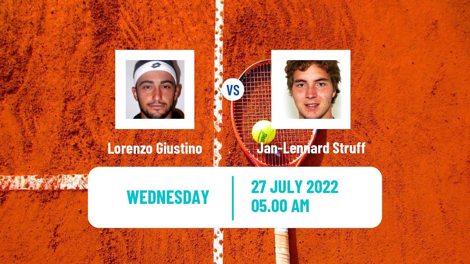 Tennis ATP Challenger Lorenzo Giustino - Jan-Lennard Struff