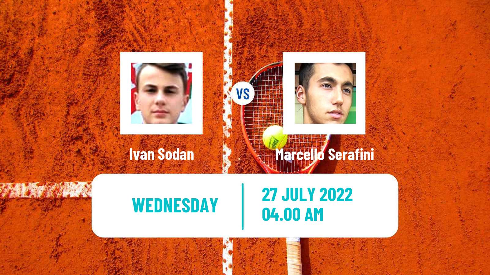 Tennis ITF Tournaments Ivan Sodan - Marcello Serafini