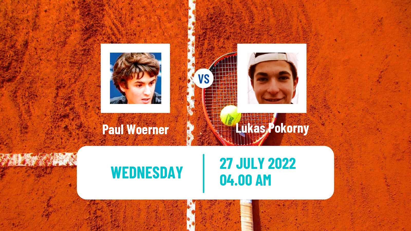 Tennis ITF Tournaments Paul Woerner - Lukas Pokorny