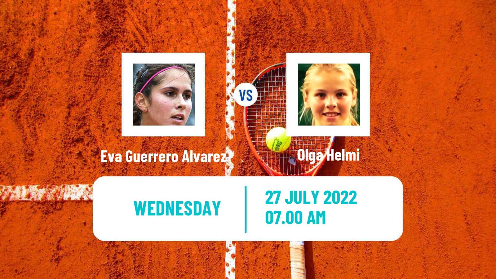 Tennis ITF Tournaments Eva Guerrero Alvarez - Olga Helmi