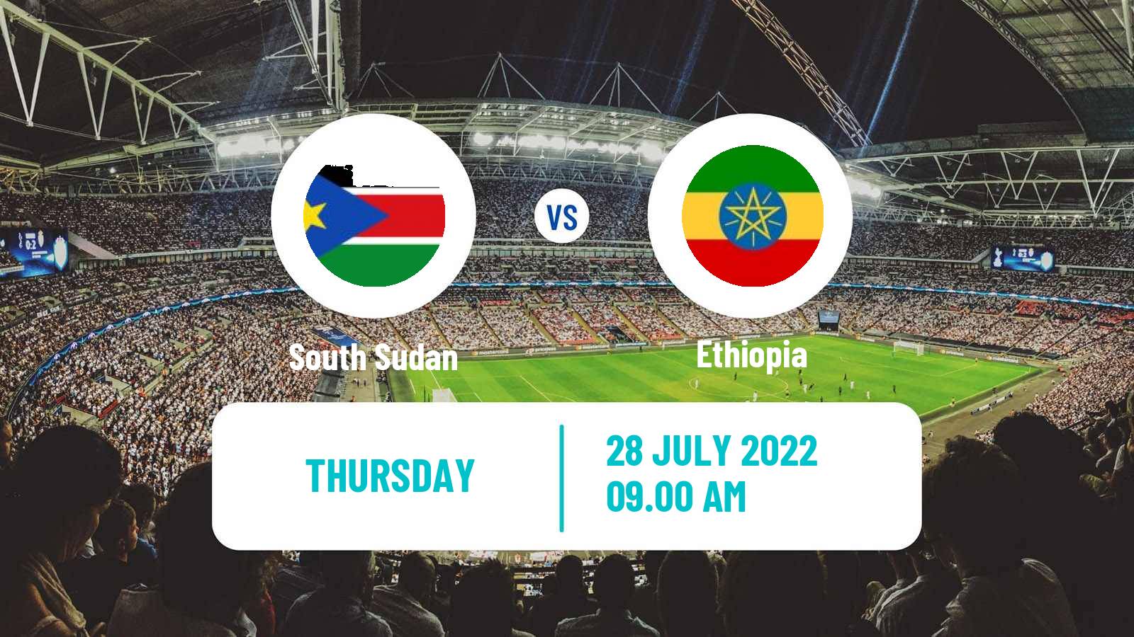 Soccer African Nations Championship South Sudan - Ethiopia