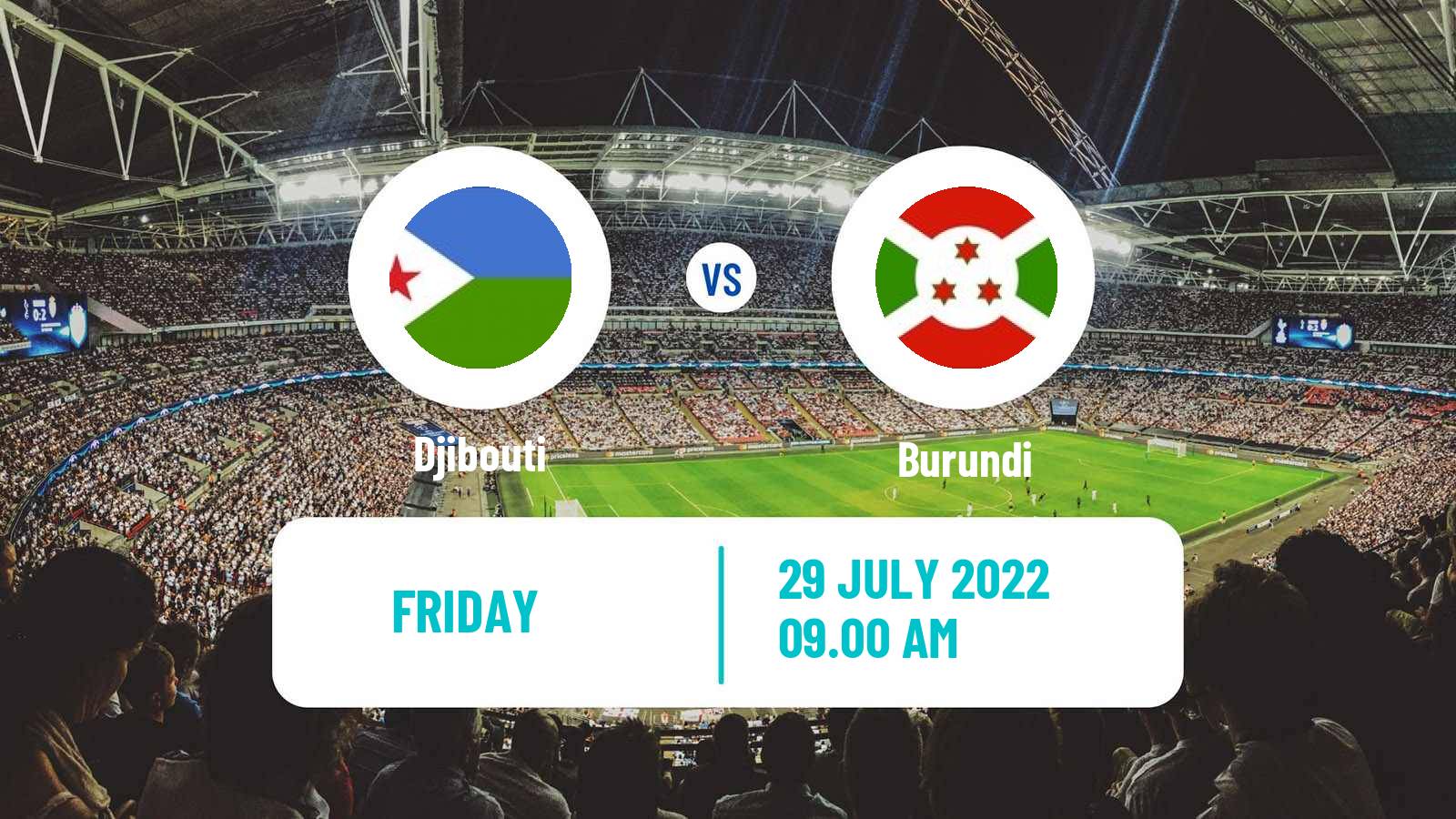 Soccer African Nations Championship Djibouti - Burundi