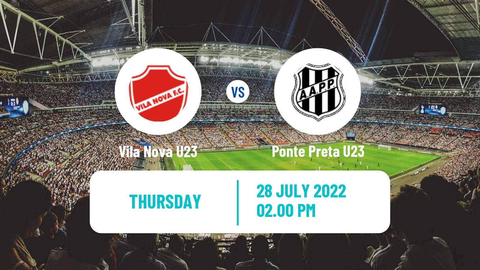 Soccer Brasileiro U23 Vila Nova U23 - Ponte Preta U23