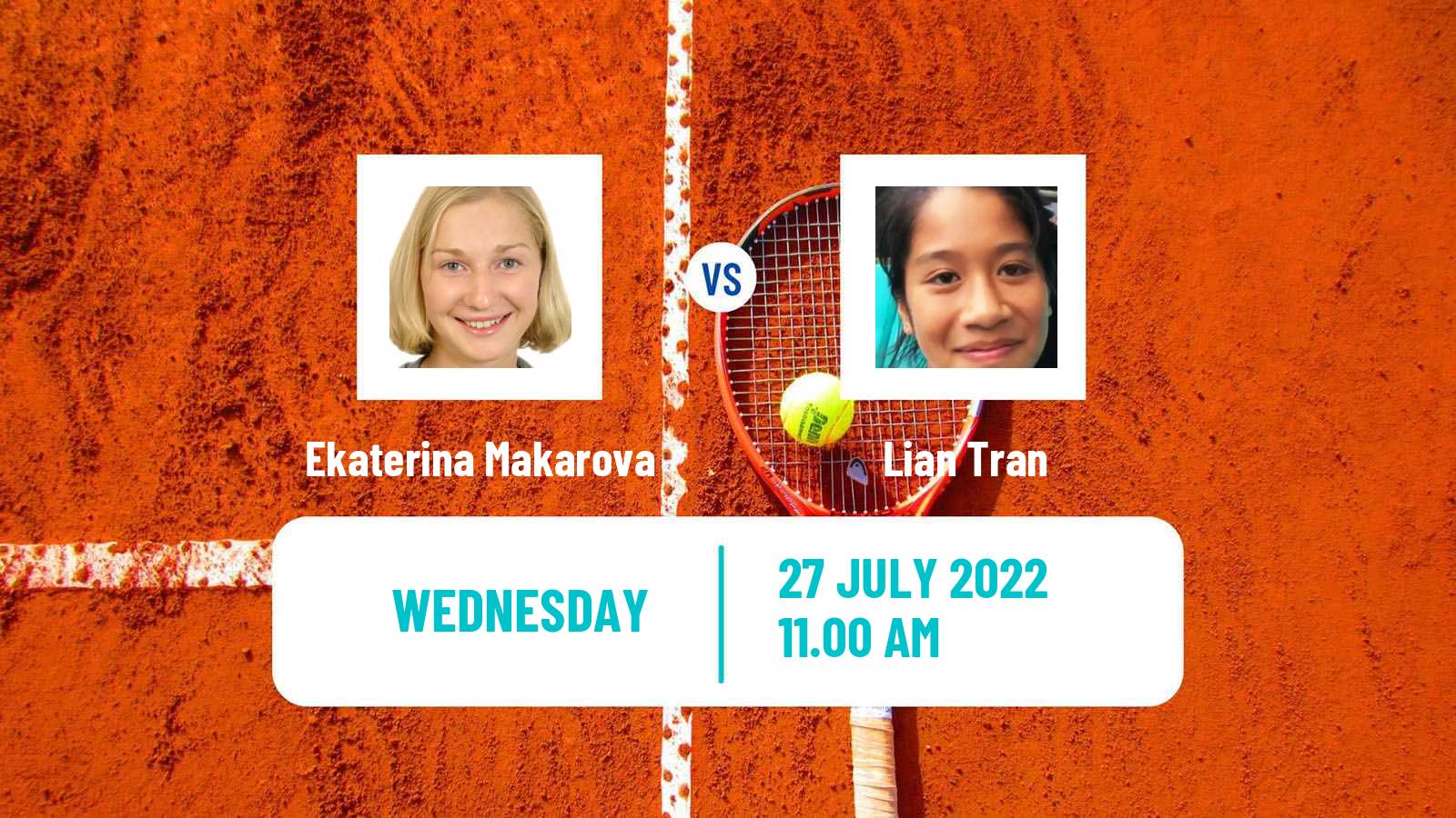 Tennis ITF Tournaments Ekaterina Makarova - Lian Tran