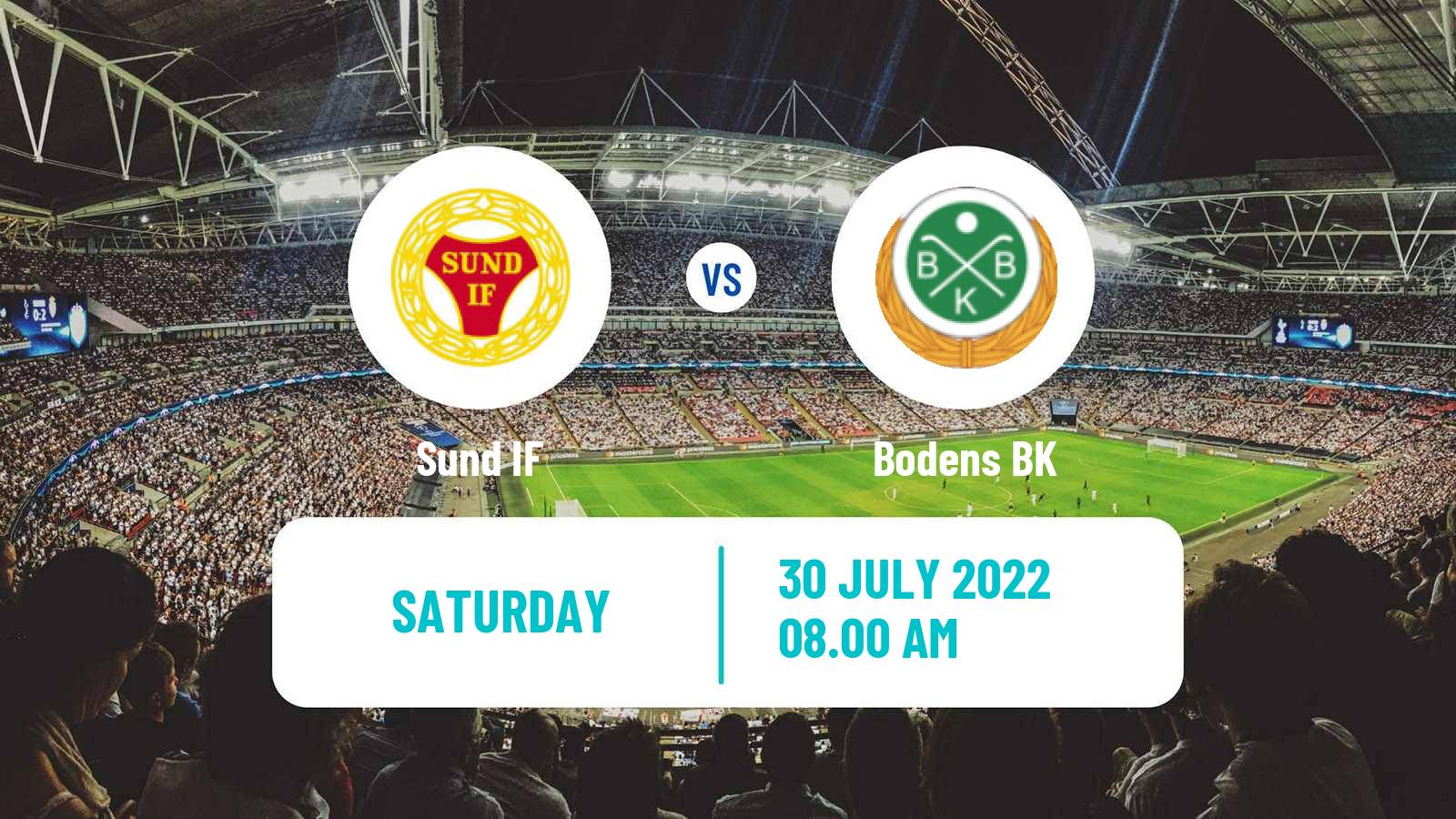 Soccer Swedish Division 2 - Norrland Sund - Boden