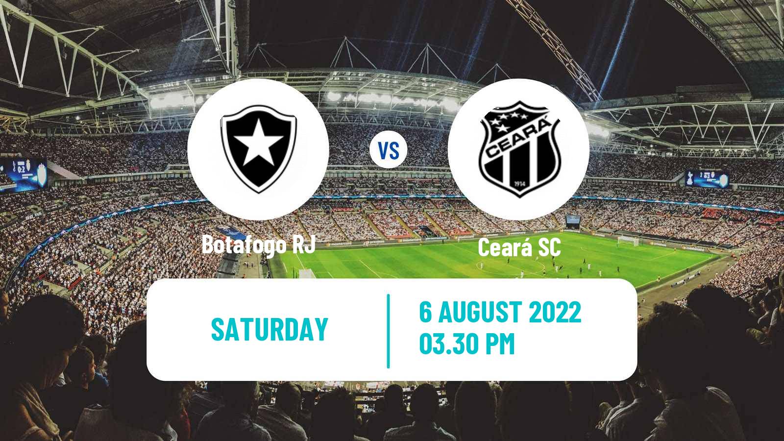 Soccer Brazilian Serie A Botafogo RJ - Ceará