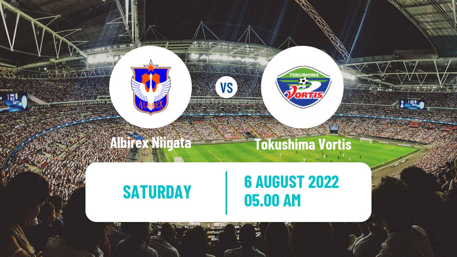 Soccer Japan J2 League Albirex Niigata - Tokushima Vortis