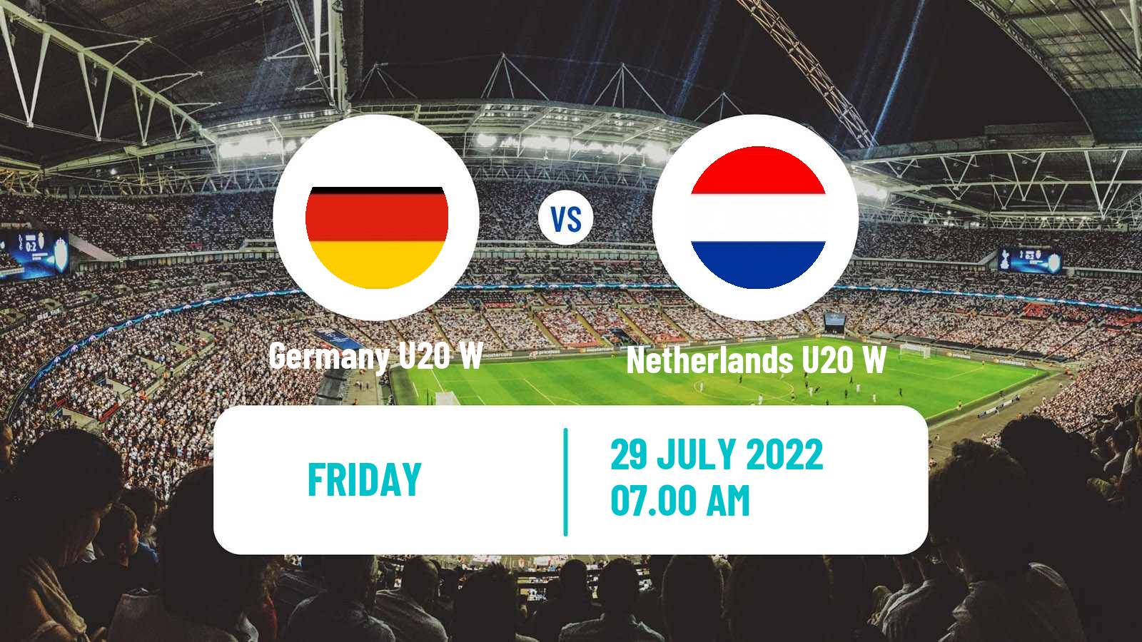 Soccer Friendly International Women Germany U20 W - Netherlands U20 W