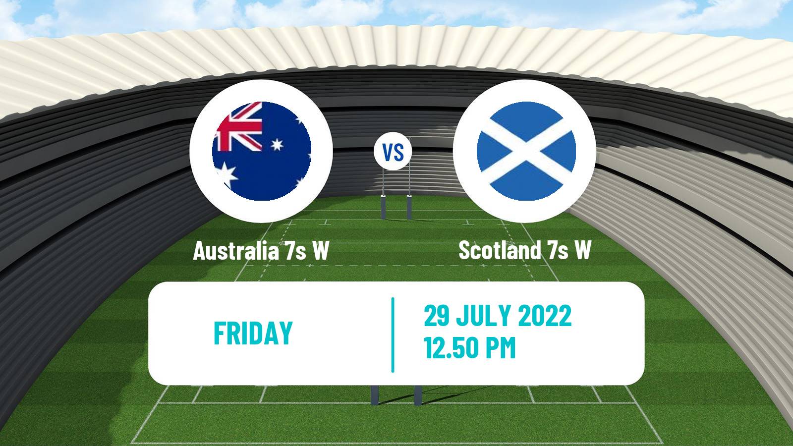 Rugby union Commonwealth Games 7s Rugby Women Australia 7s W - Scotland 7s W