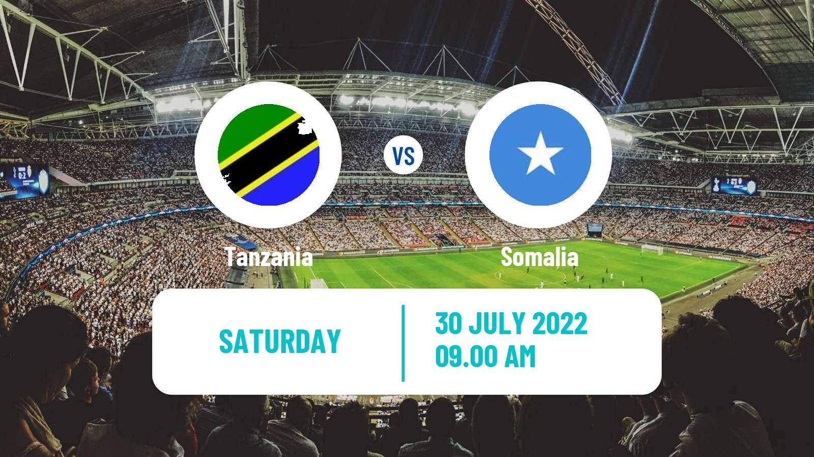 Soccer African Nations Championship Tanzania - Somalia