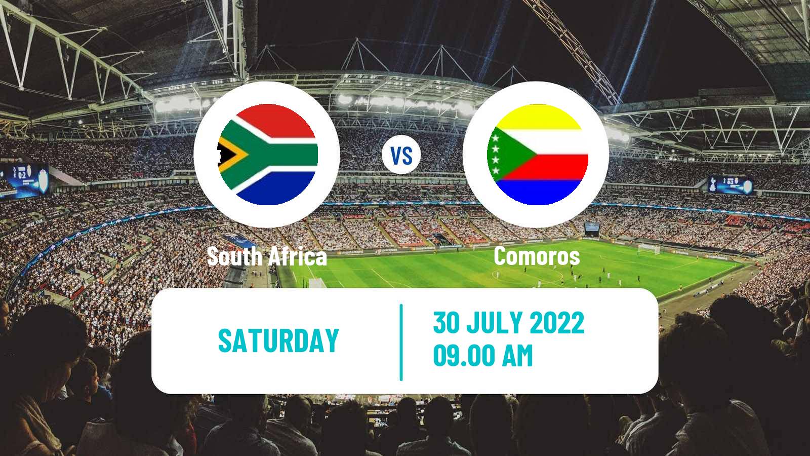 Soccer African Nations Championship South Africa - Comoros