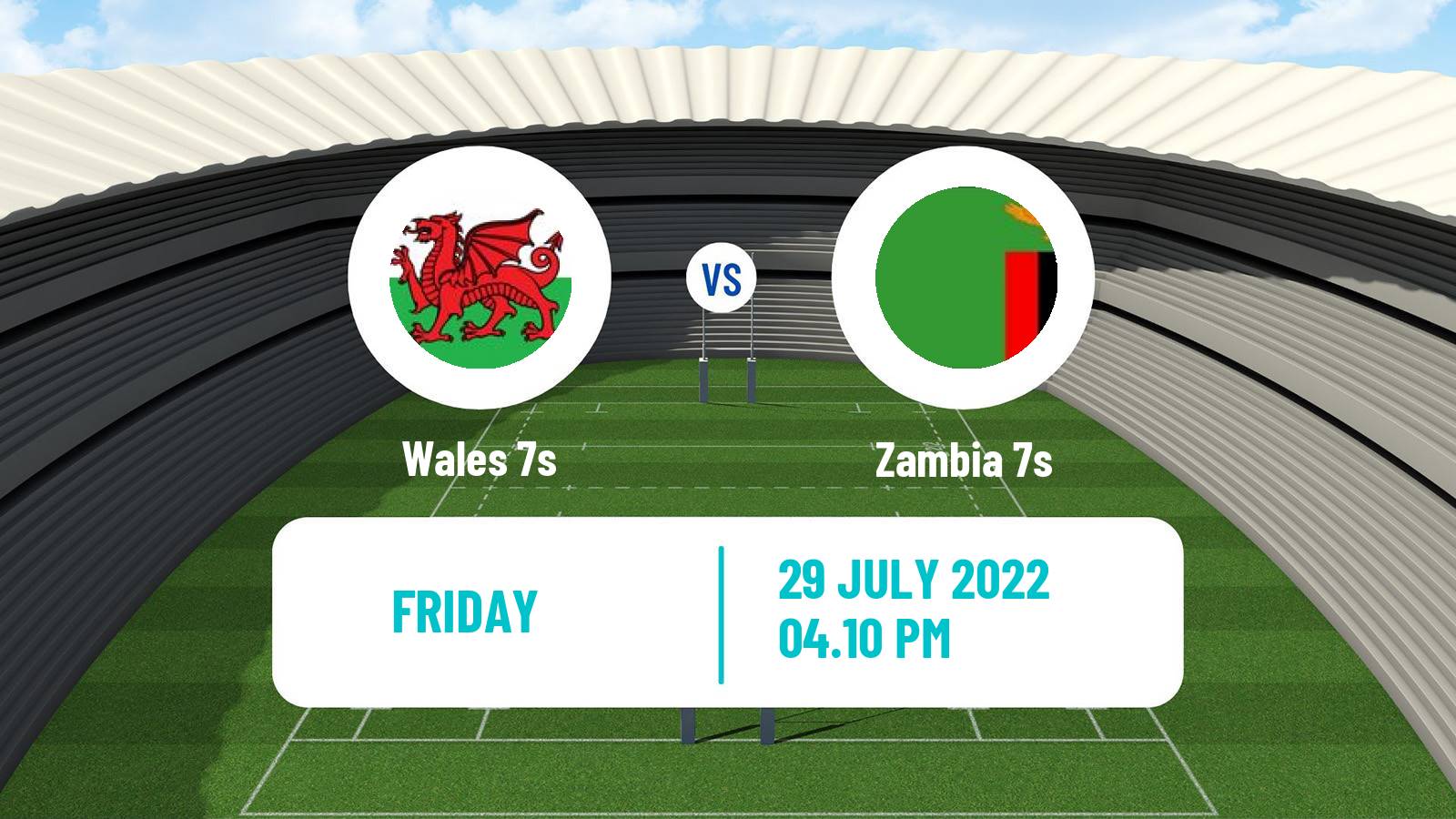 Rugby union Commonwealth Games 7s Rugby Wales 7s - Zambia 7s