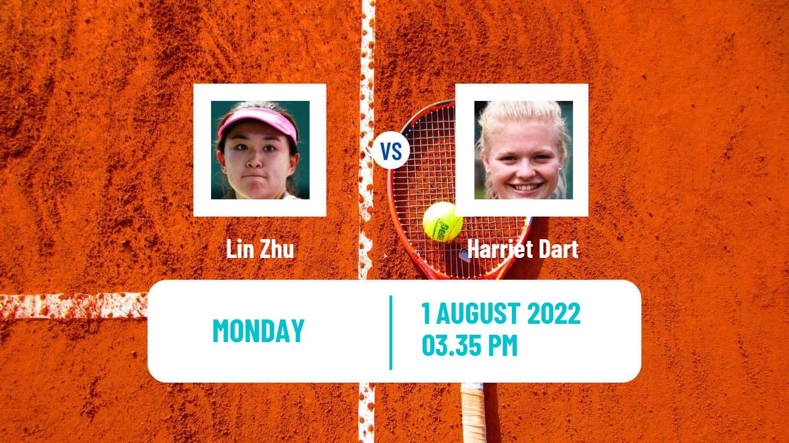 Tennis WTA Washington Lin Zhu - Harriet Dart