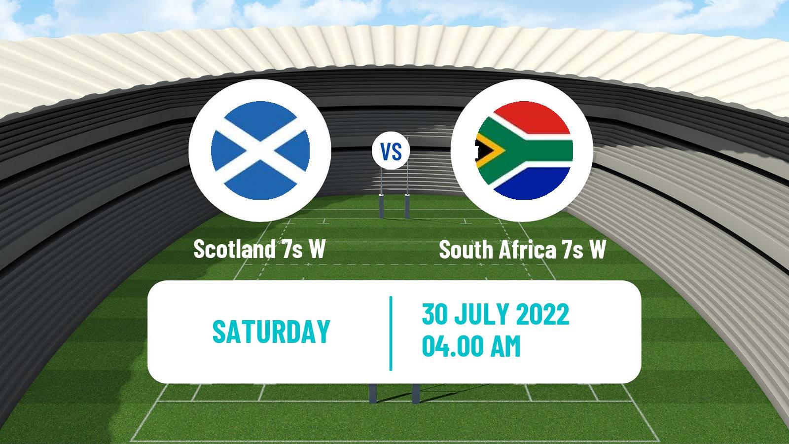 Rugby union Commonwealth Games 7s Rugby Women Scotland 7s W - South Africa 7s W