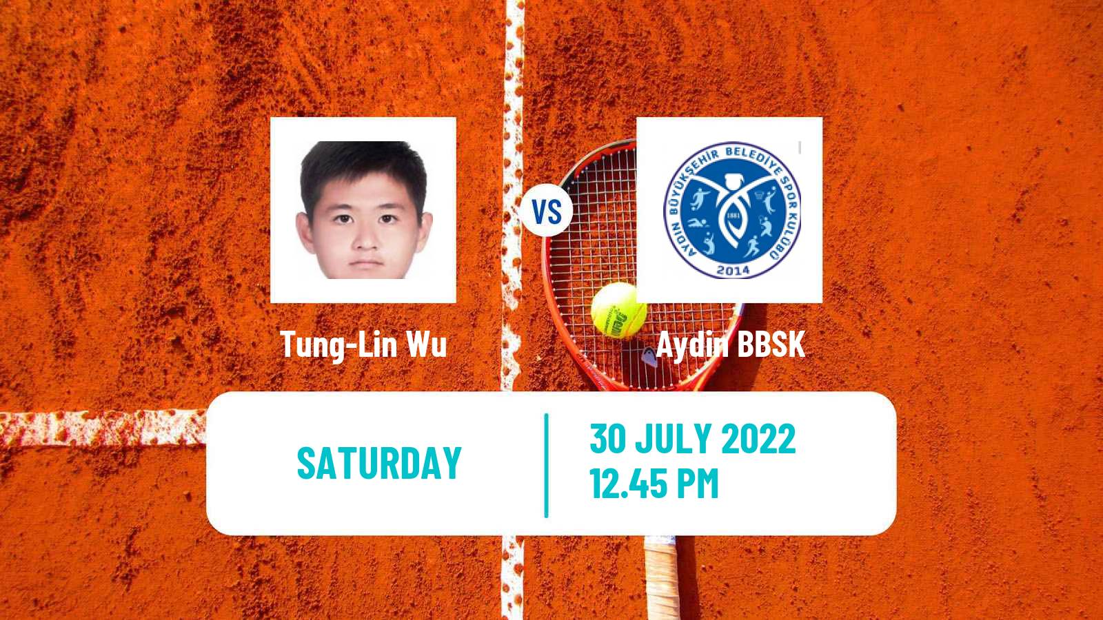 Tennis ATP Washington Tung-Lin Wu - Aydin BBSK