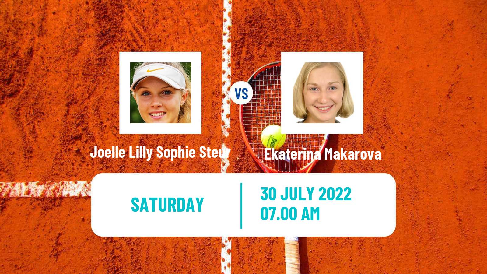 Tennis ITF Tournaments Joelle Lilly Sophie Steur - Ekaterina Makarova