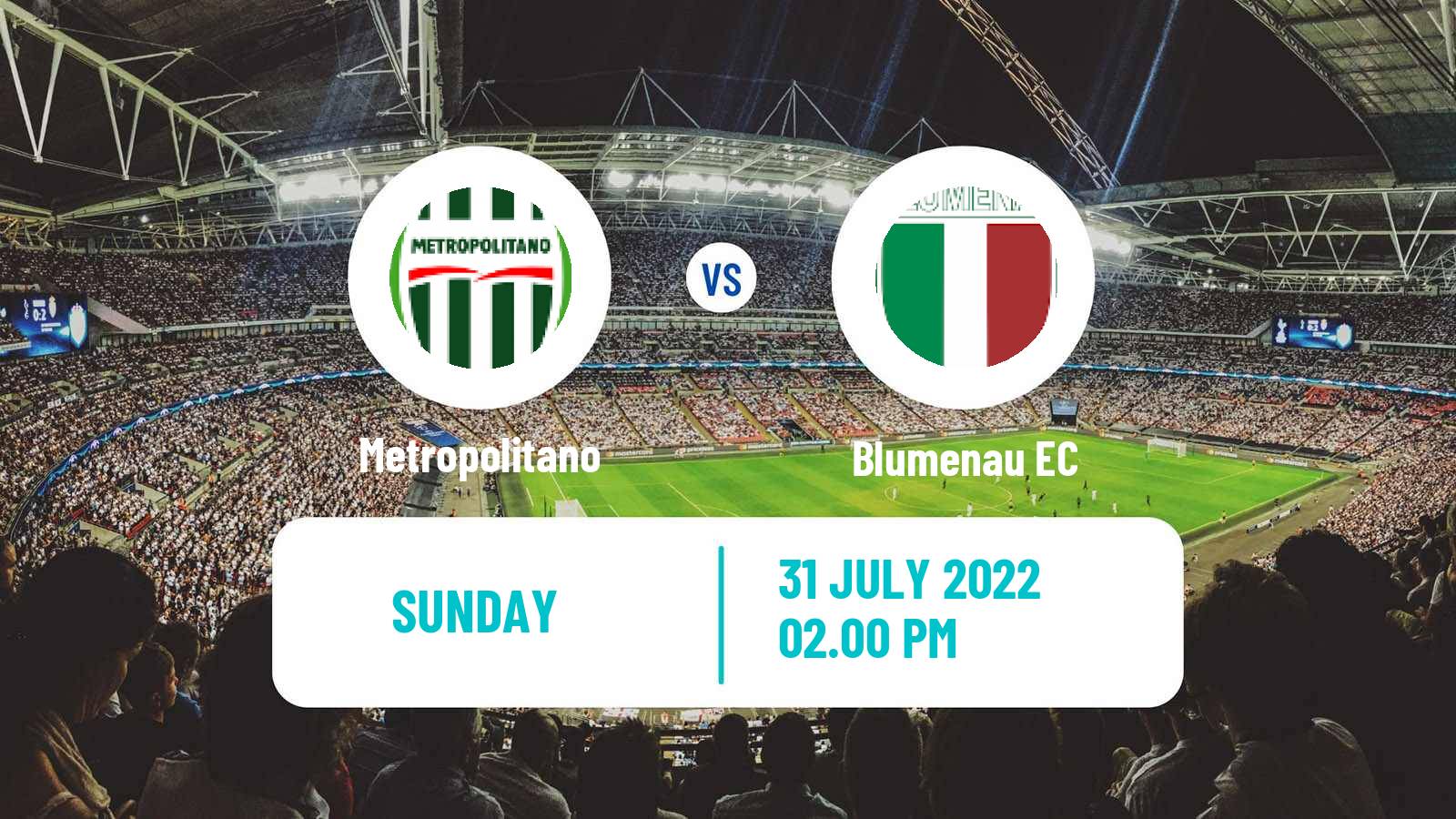 Soccer Brazilian Campeonato Catarinense 2 Metropolitano - Blumenau