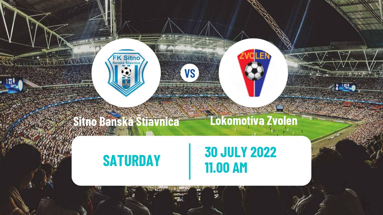 Soccer Slovak Cup Sitno Banská Štiavnica - Lokomotíva Zvolen