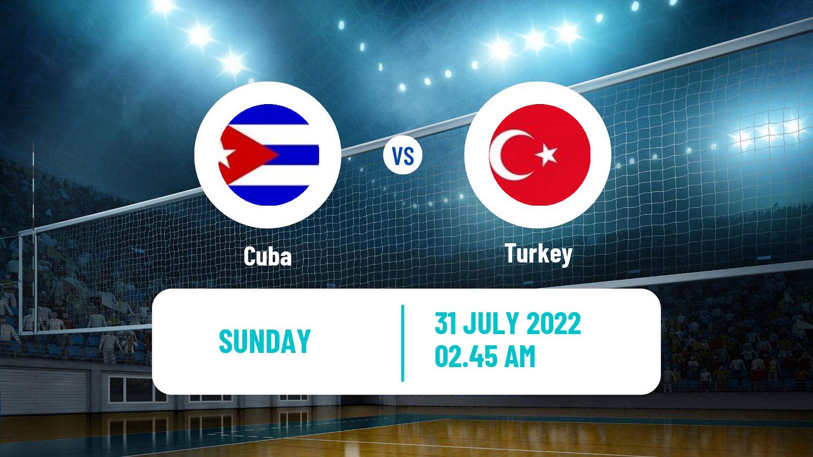 Volleyball Challenger Cup Volleyball Cuba - Turkey