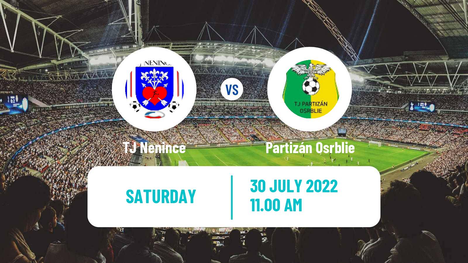 Soccer Slovak Cup Nenince - Partizán Osrblie