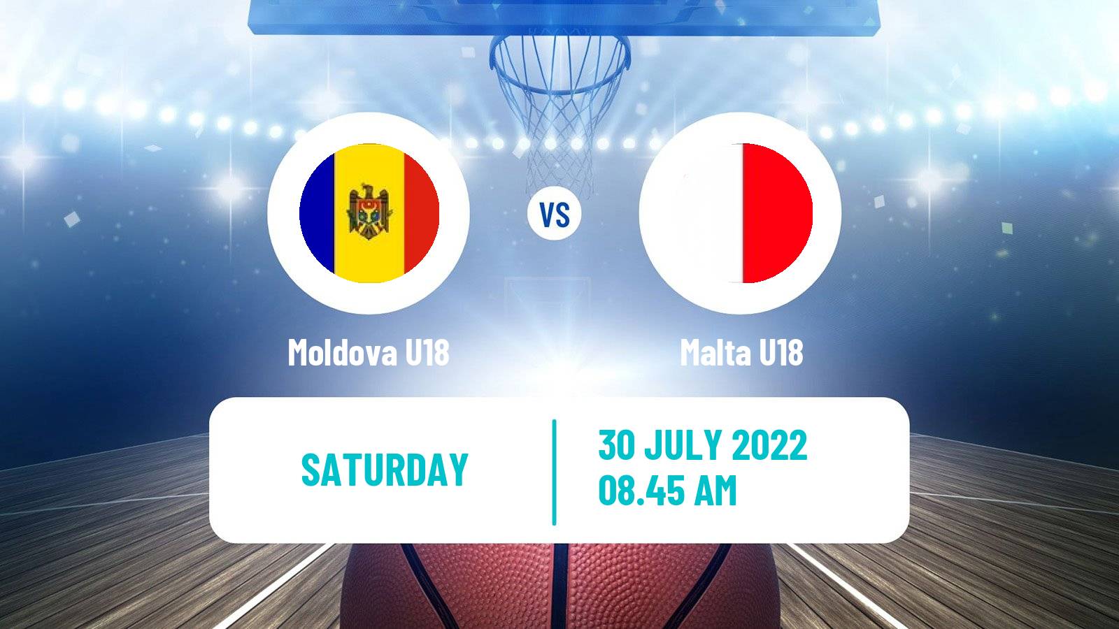 Basketball EuroBasket U18 C Moldova U18 - Malta U18