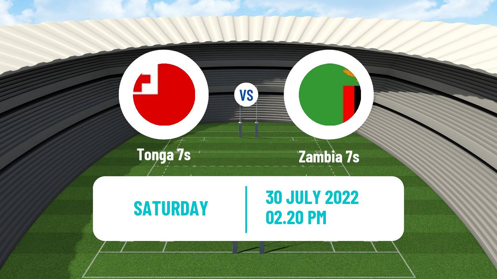 Rugby union Commonwealth Games 7s Rugby Tonga 7s - Zambia 7s