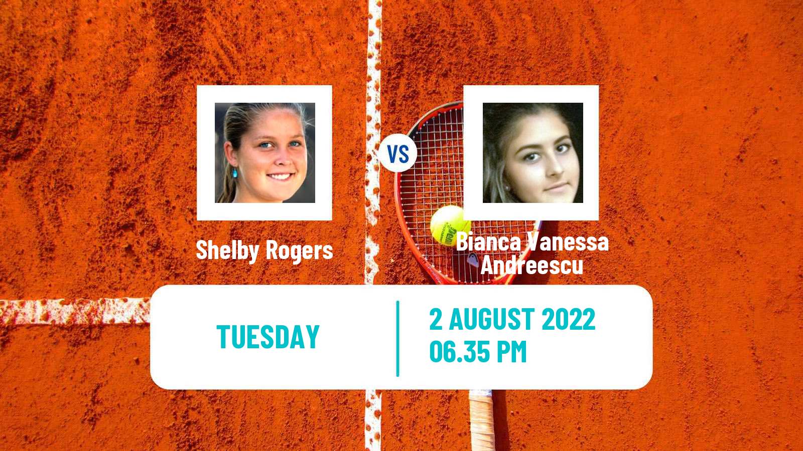 Tennis WTA San Jose Shelby Rogers - Bianca Vanessa Andreescu