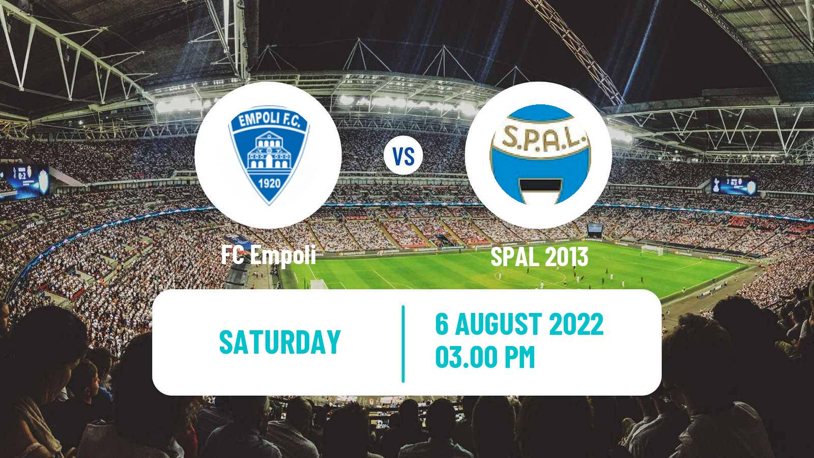 Soccer Coppa Italia Empoli - SPAL