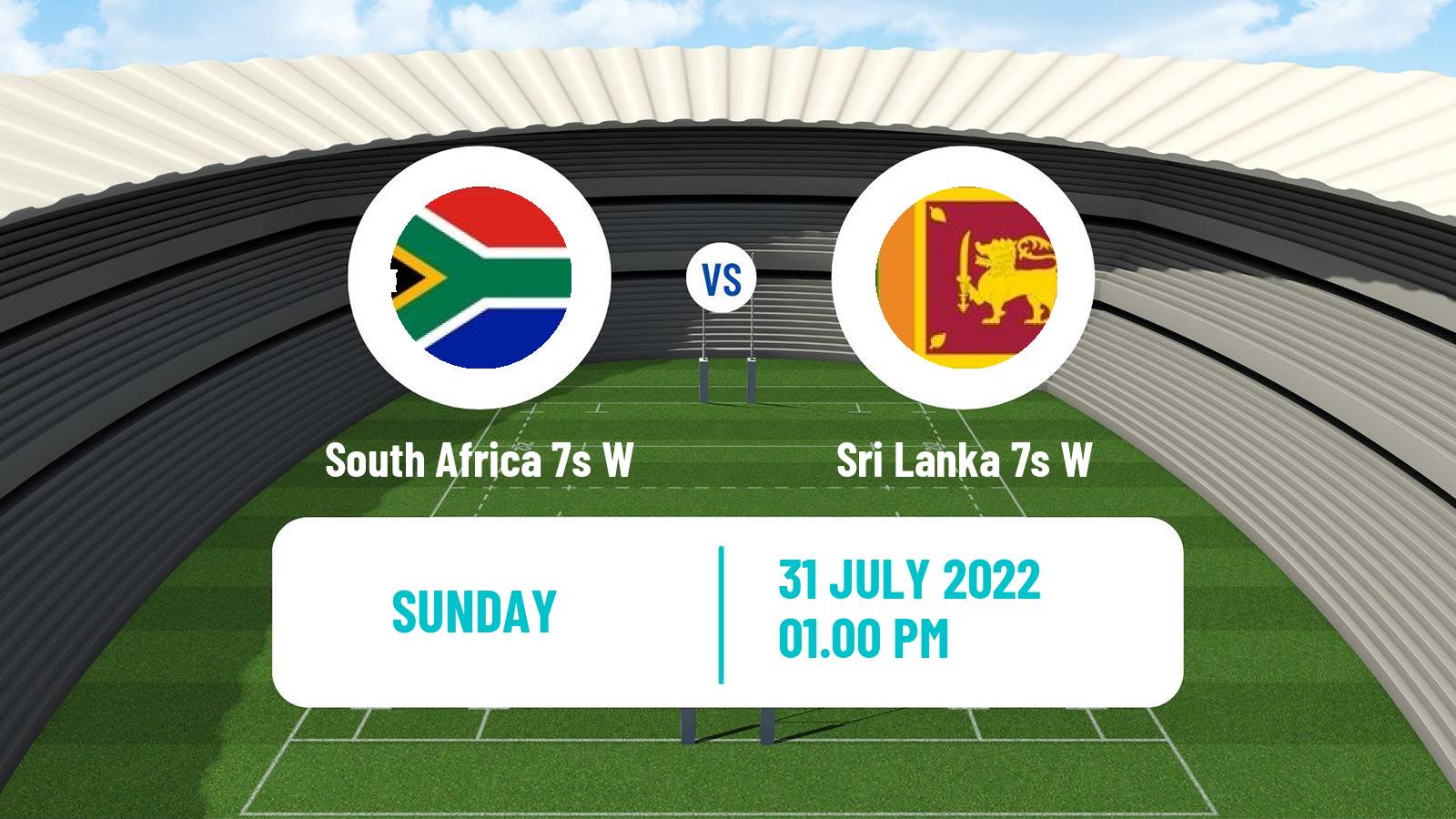 Rugby union Commonwealth Games 7s Rugby Women South Africa 7s W - Sri Lanka 7s W