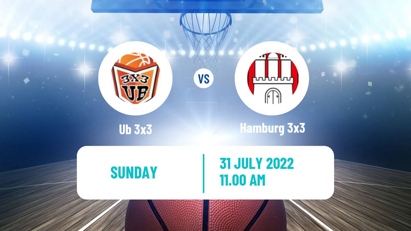 Basketball World Tour Prague 3x3 Ub 3x3 - Hamburg 3x3