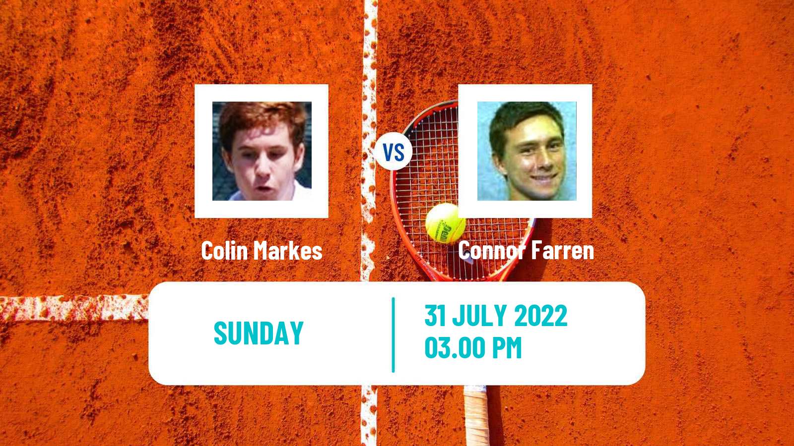 Tennis ATP Challenger Colin Markes - Connor Farren