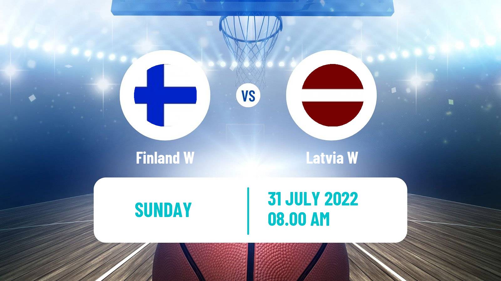 Basketball Friendly International Basketball Women Finland W - Latvia W