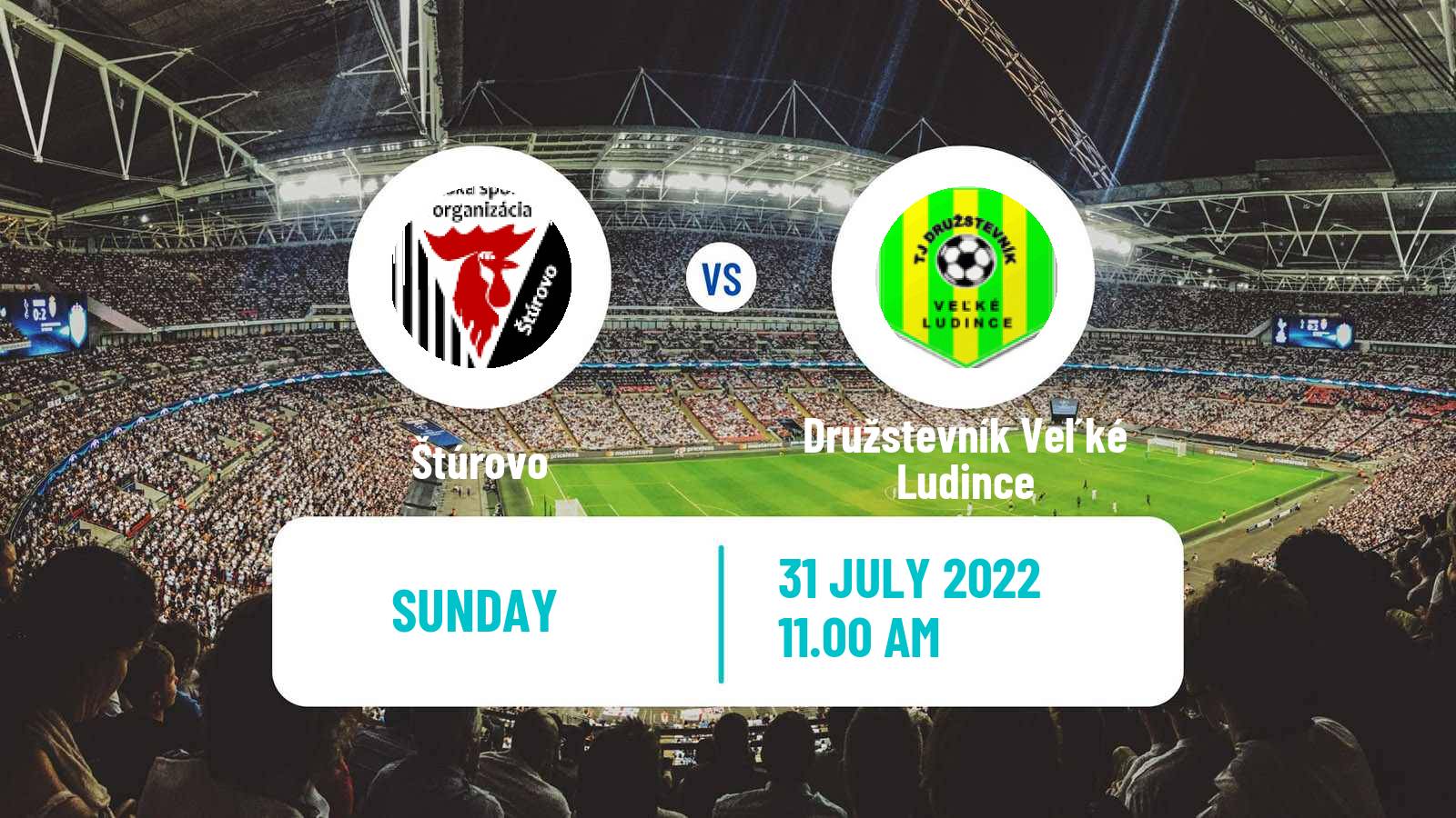 Soccer Slovak Cup Štúrovo - Družstevník Veľké Ludince