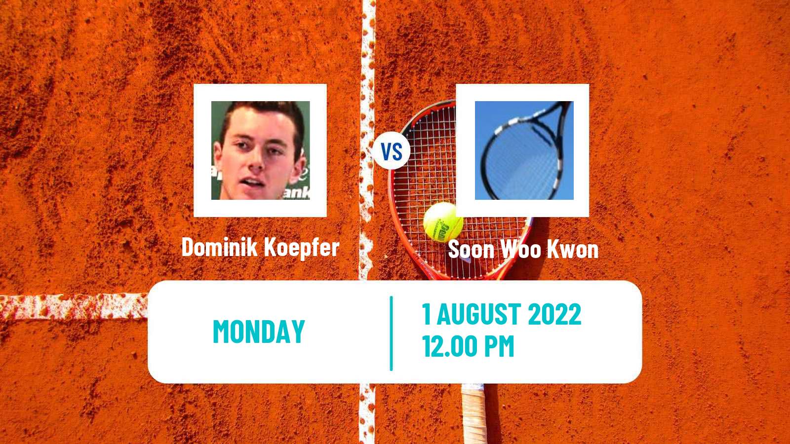 Tennis ATP Washington Dominik Koepfer - Soon Woo Kwon