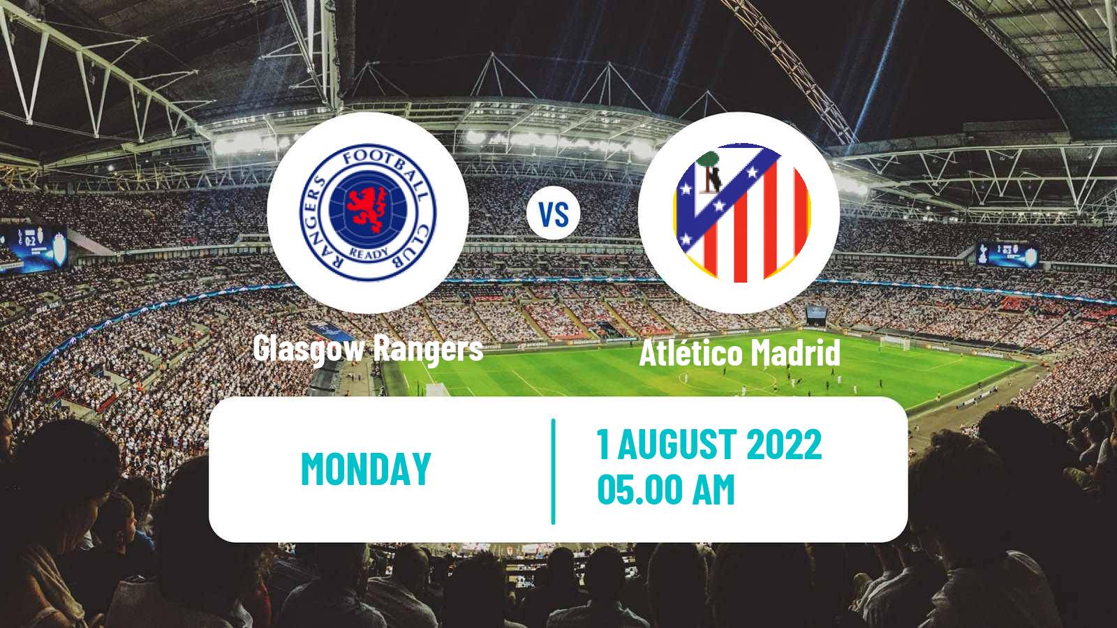 Soccer Club Friendly Women Glasgow Rangers - Atlético Madrid