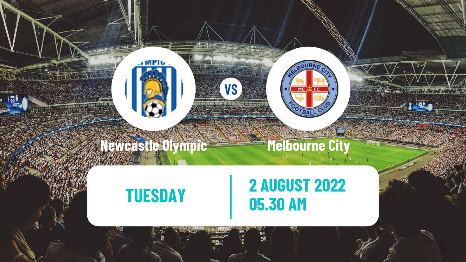 Soccer Australian Cup Newcastle Olympic - Melbourne City