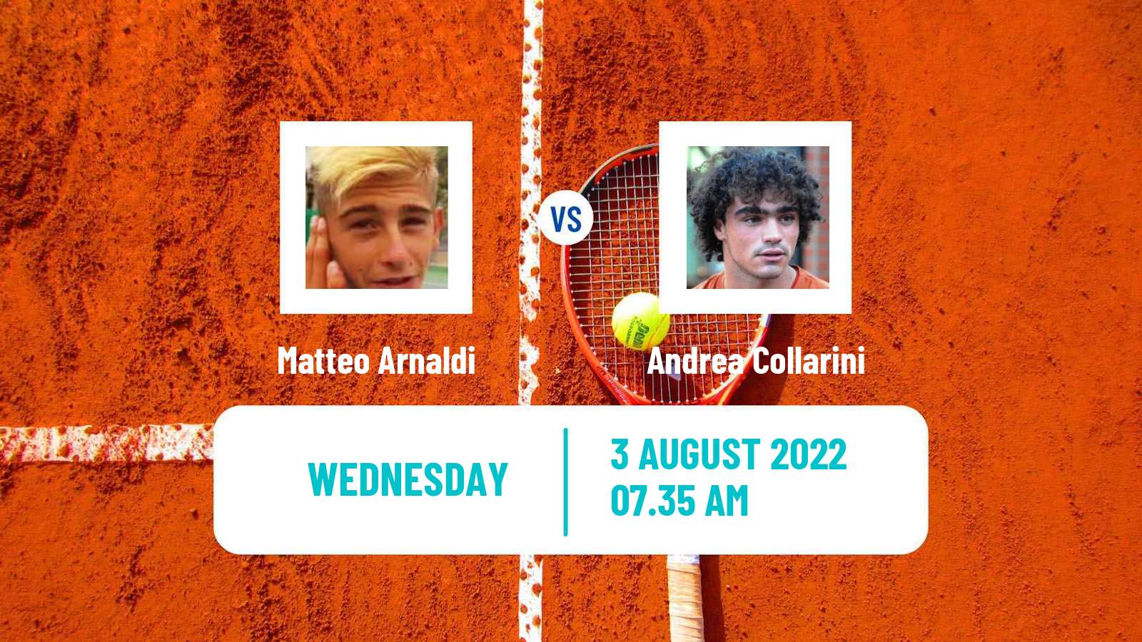 Tennis ATP Challenger Matteo Arnaldi - Andrea Collarini