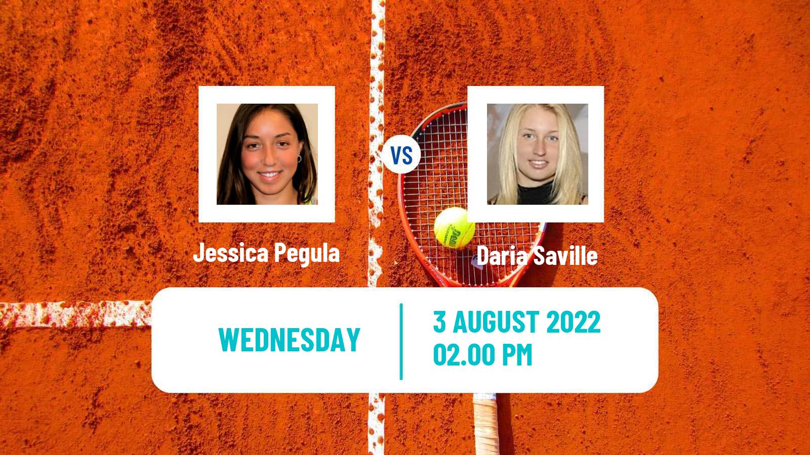 Tennis WTA Washington Jessica Pegula - Daria Saville