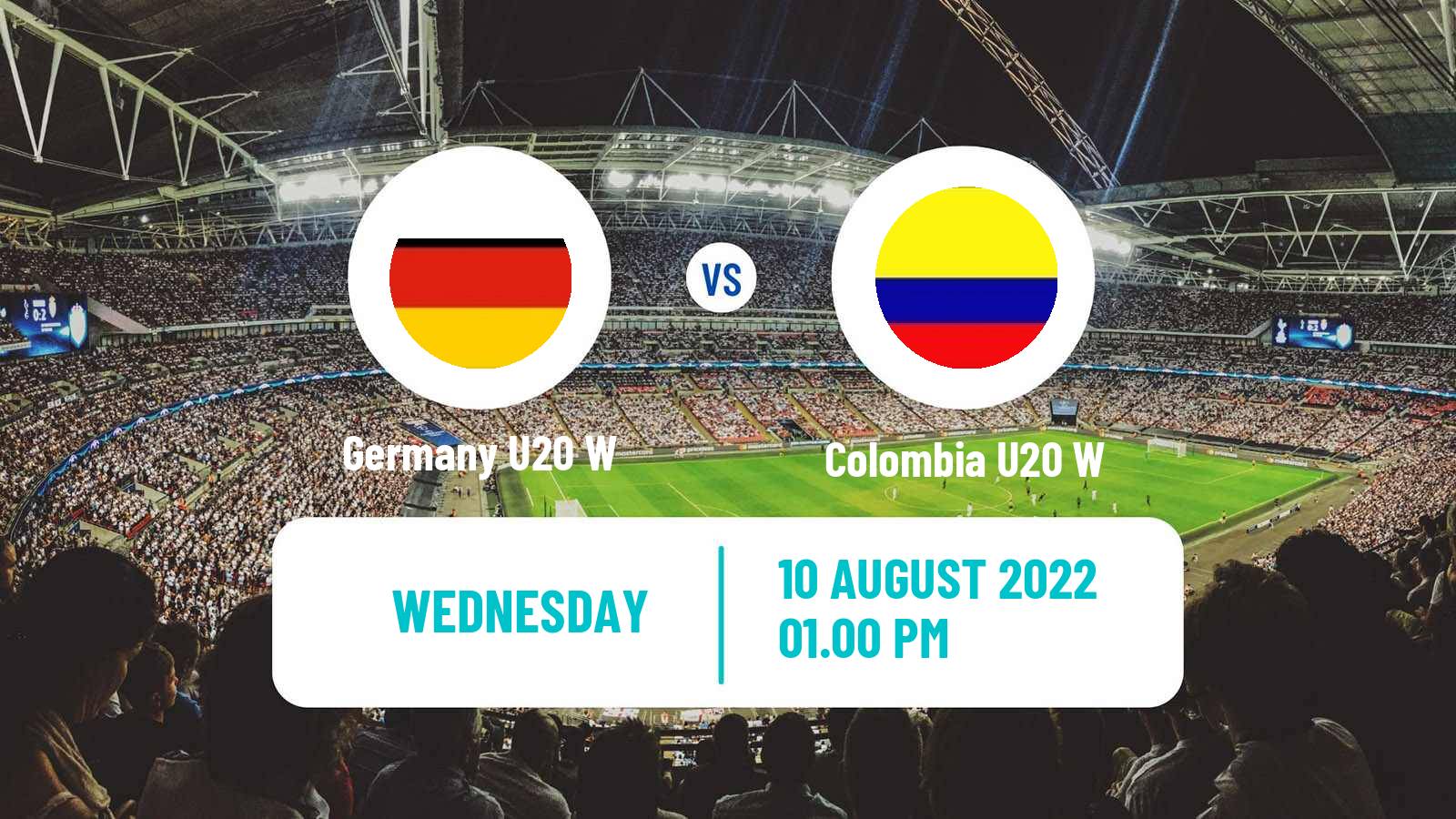 Soccer World Cup U20 Women Germany U20 W - Colombia U20 W