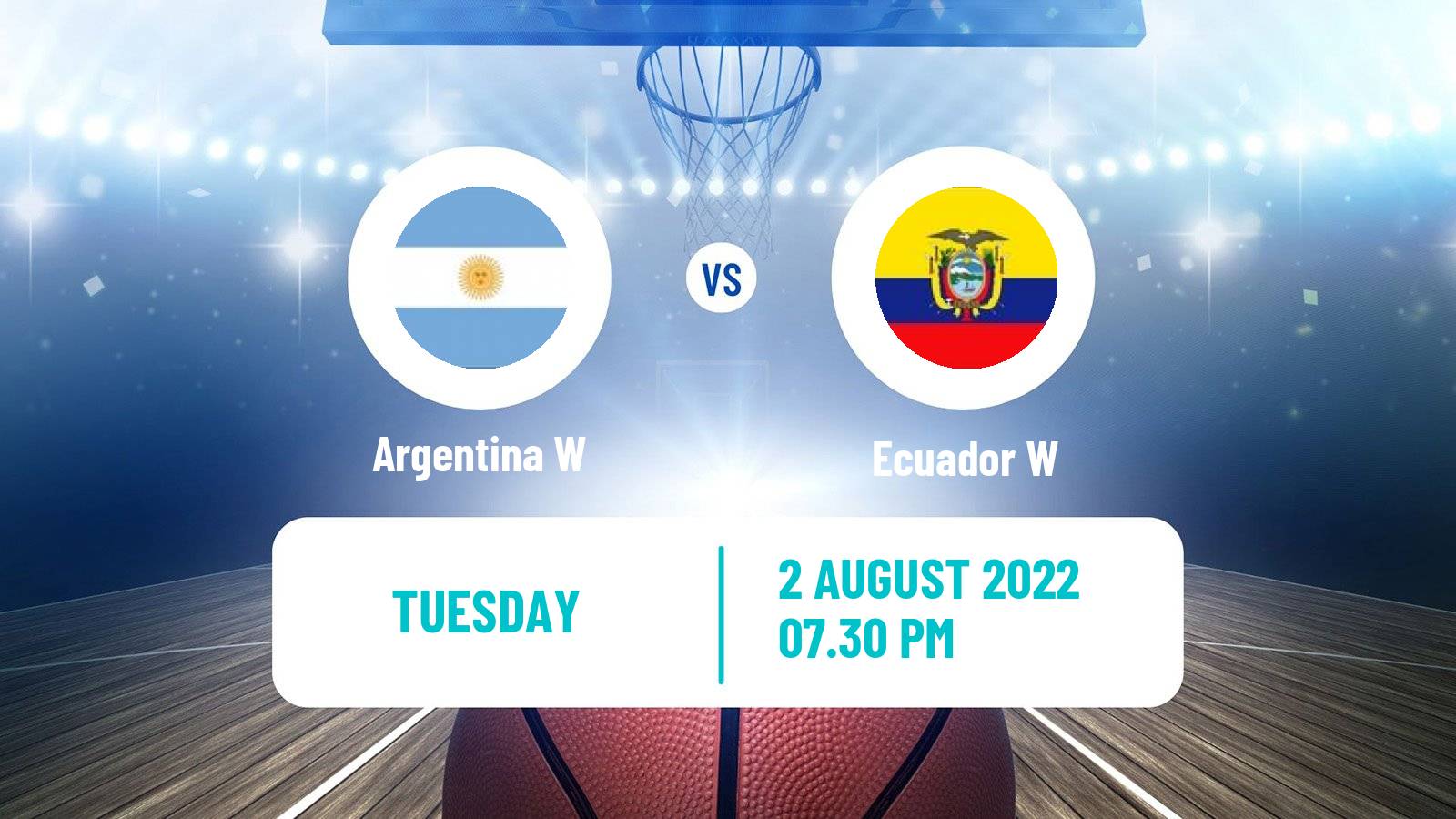 Basketball South American Championship Basketball Women Argentina W - Ecuador W