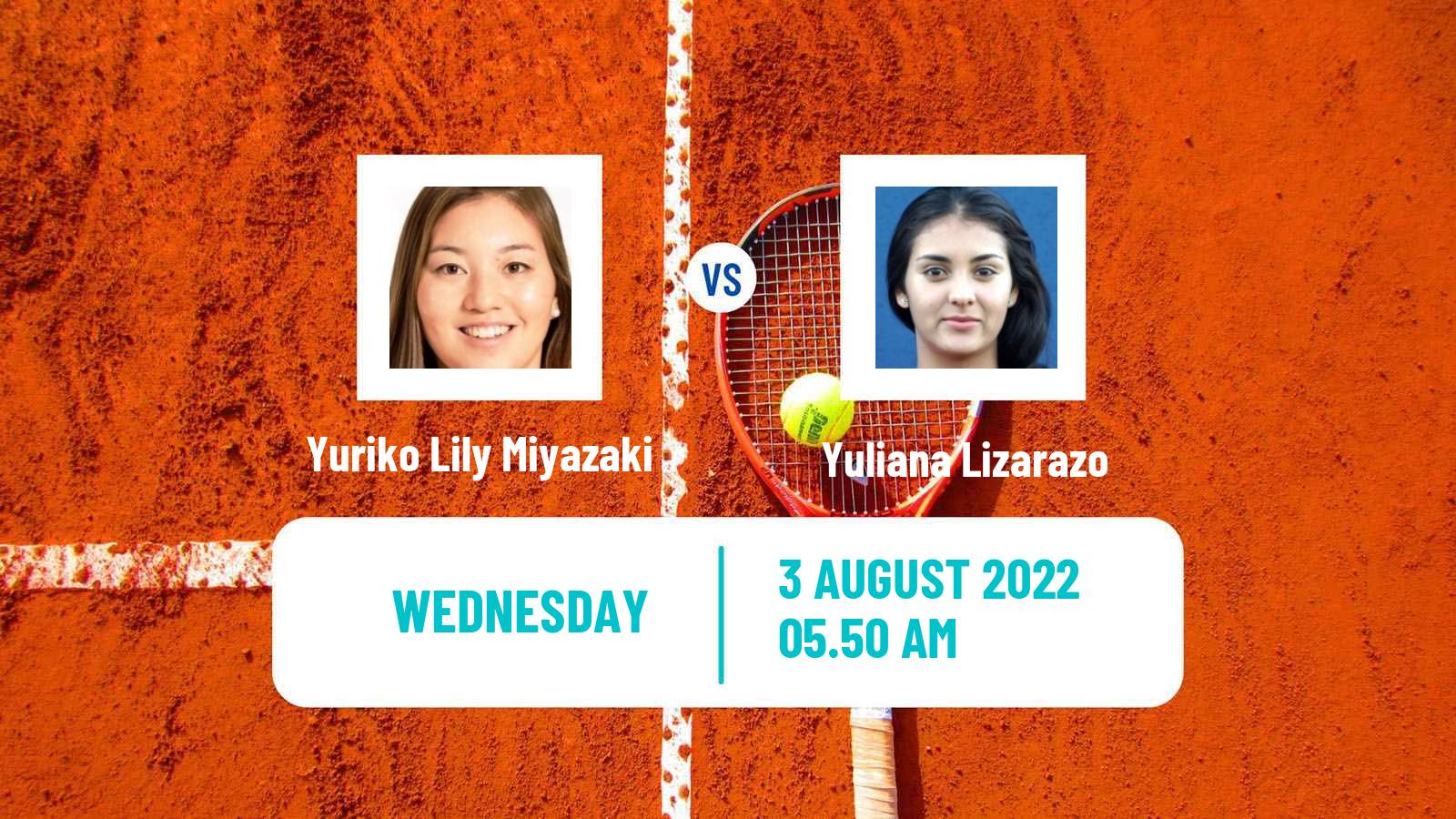 Tennis ITF Tournaments Yuriko Lily Miyazaki - Yuliana Lizarazo