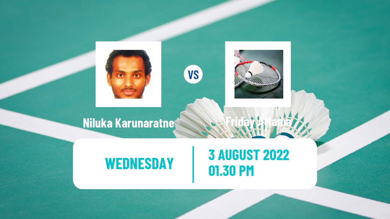 Badminton Badminton Niluka Karunaratne - Friday Attama