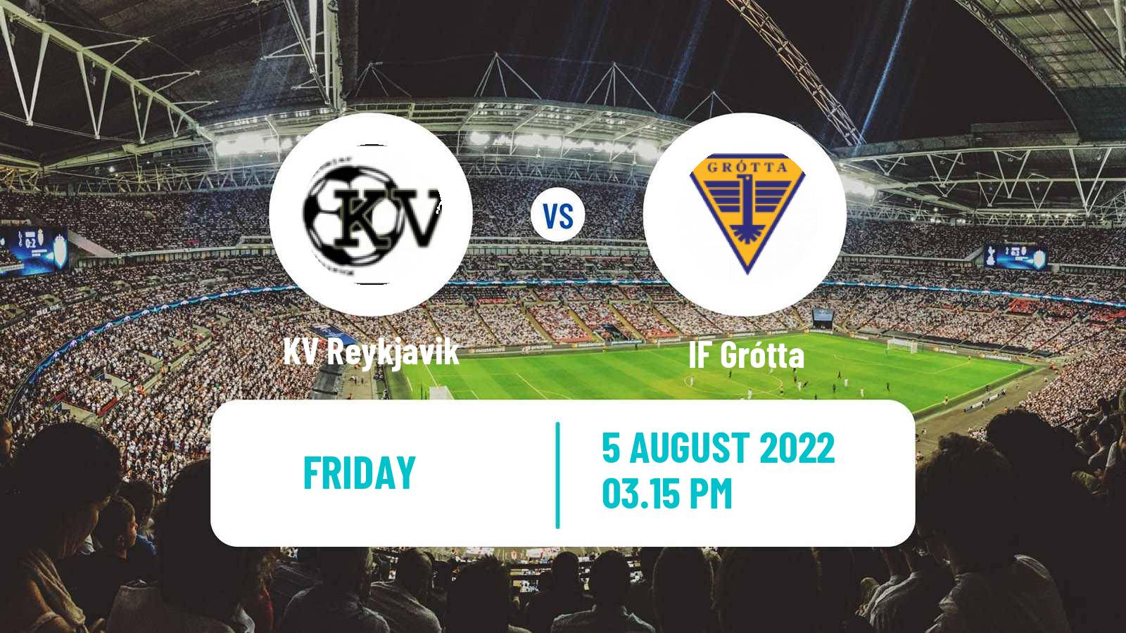 Soccer Icelandic Lengjudeildin KV Reykjavik - Grótta