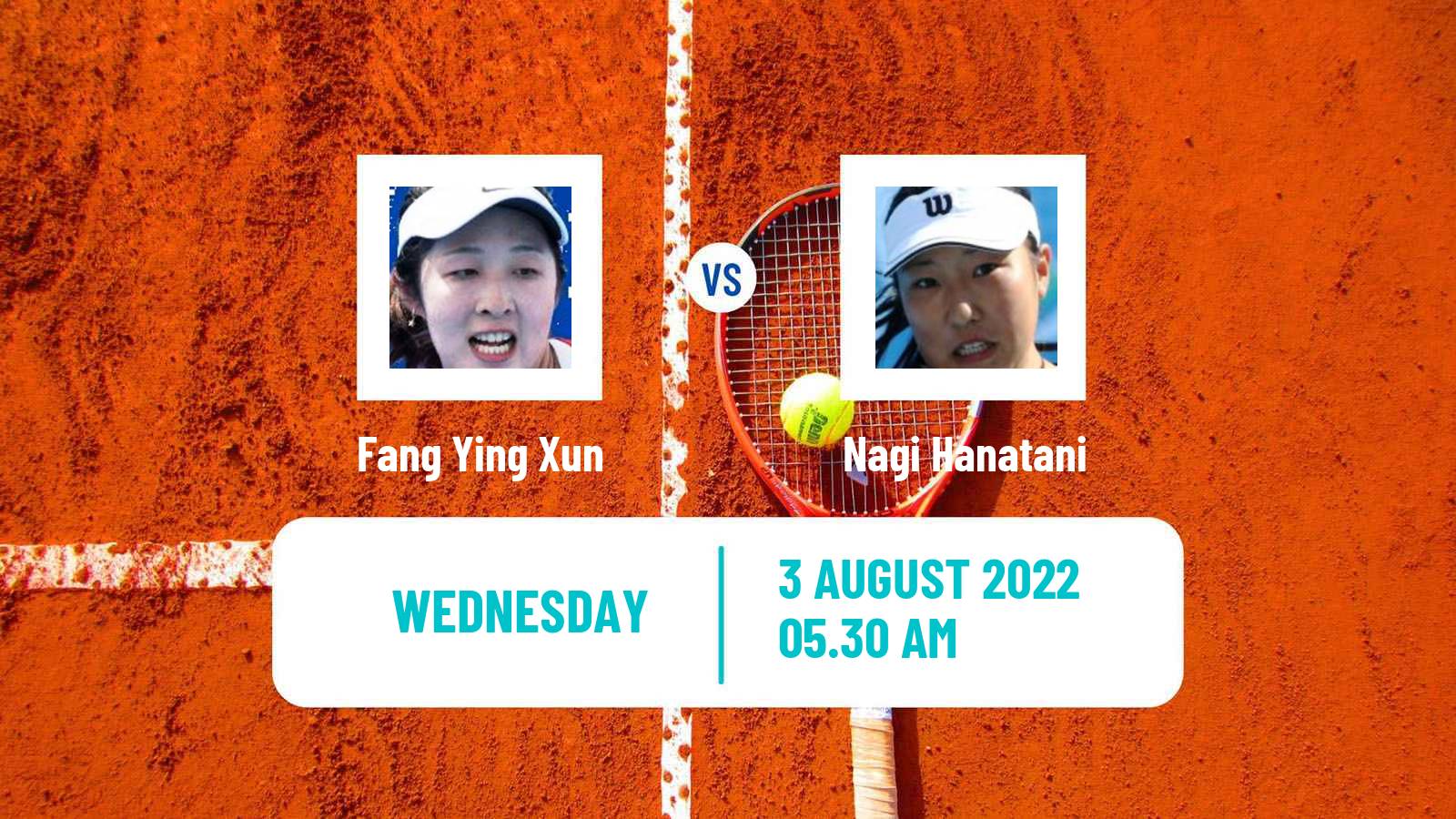 Tennis ITF Tournaments Fang Ying Xun - Nagi Hanatani