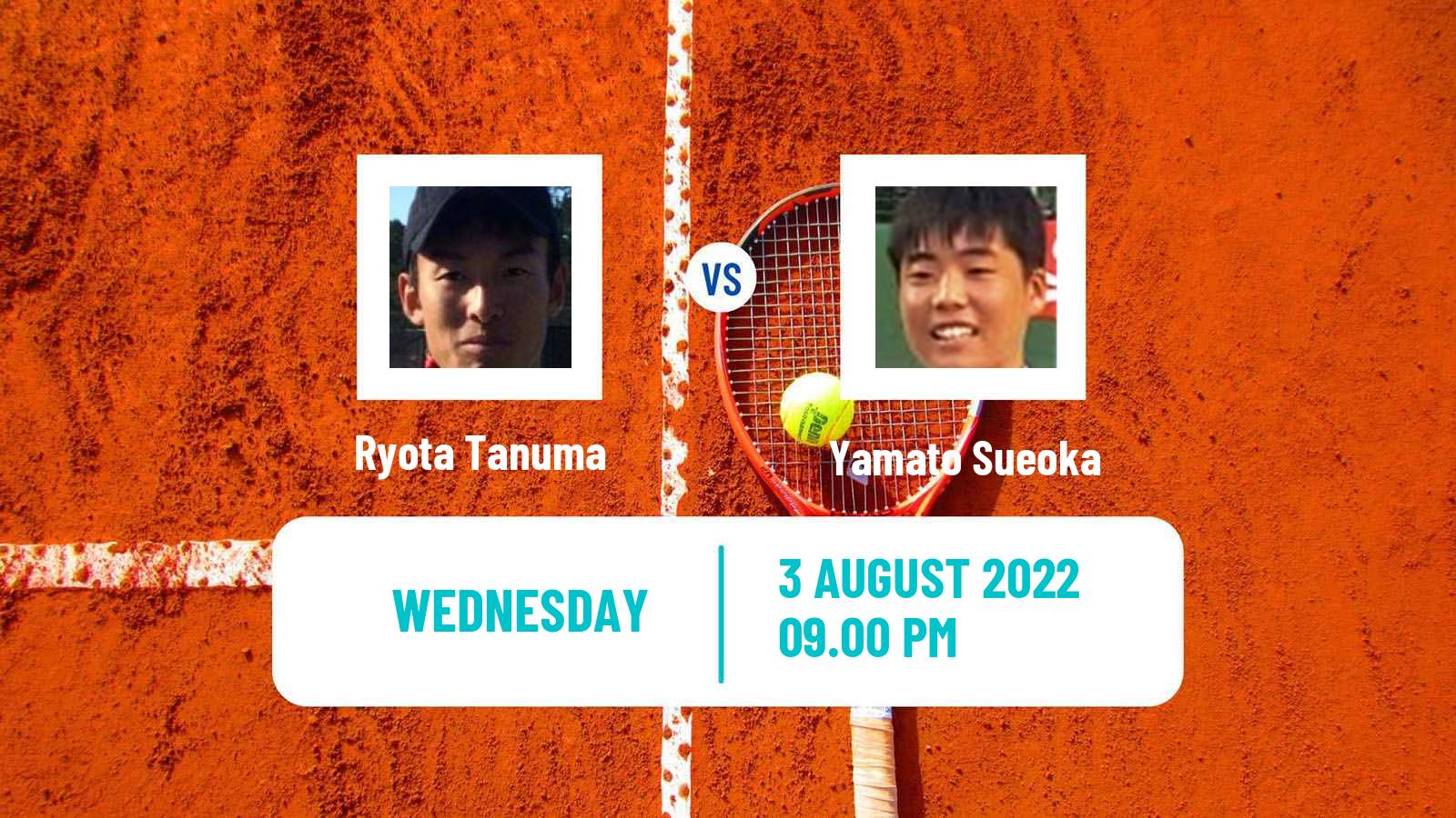 Tennis ITF Tournaments Ryota Tanuma - Yamato Sueoka